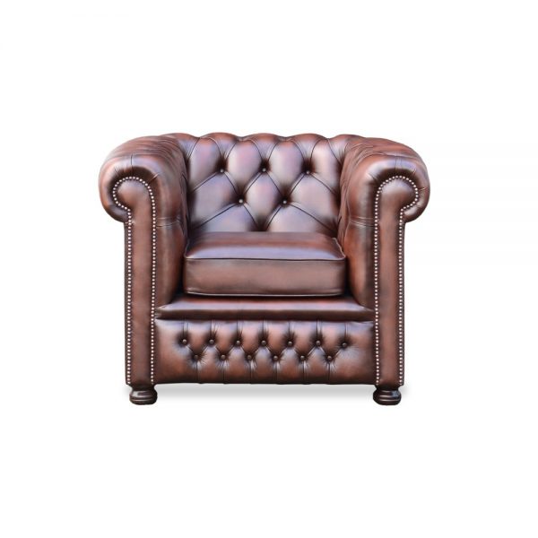 Burnley fauteuil - antique chestnut