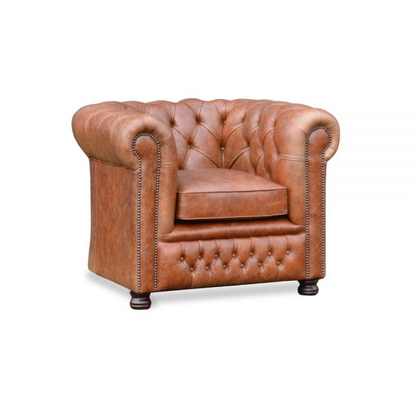 Burnley fauteuil - vintage tan